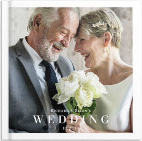 A Mixbook Wedding Photo Book