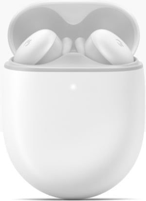 Google Pixel Buds A Series Clearly White Render