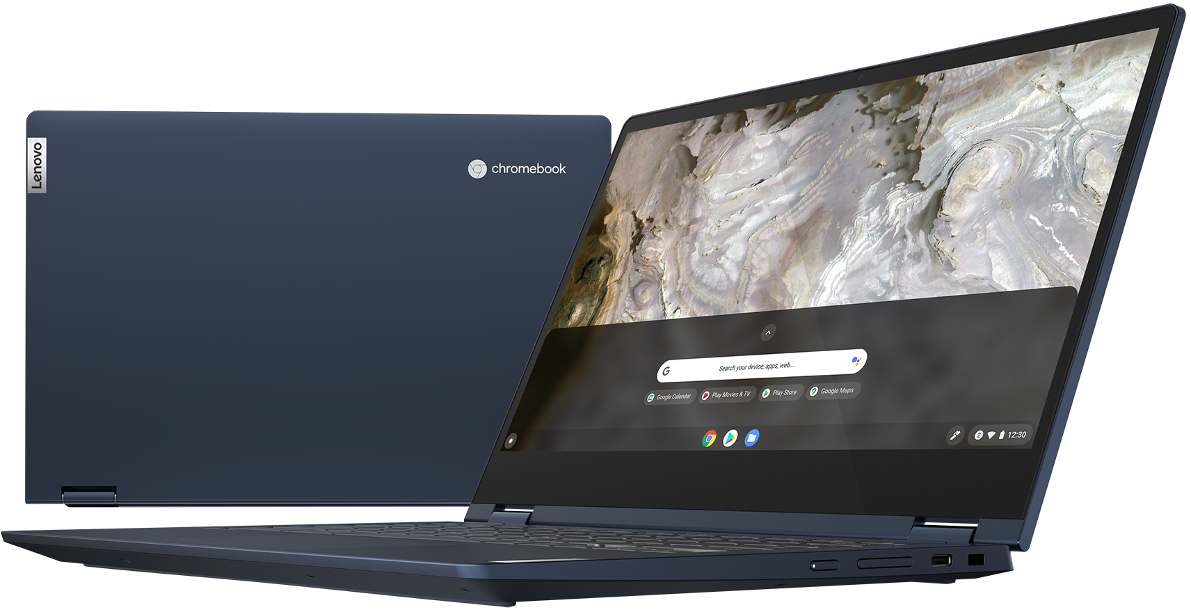 Lenovo Flex 5i Chromebook Abyss Blue Combo