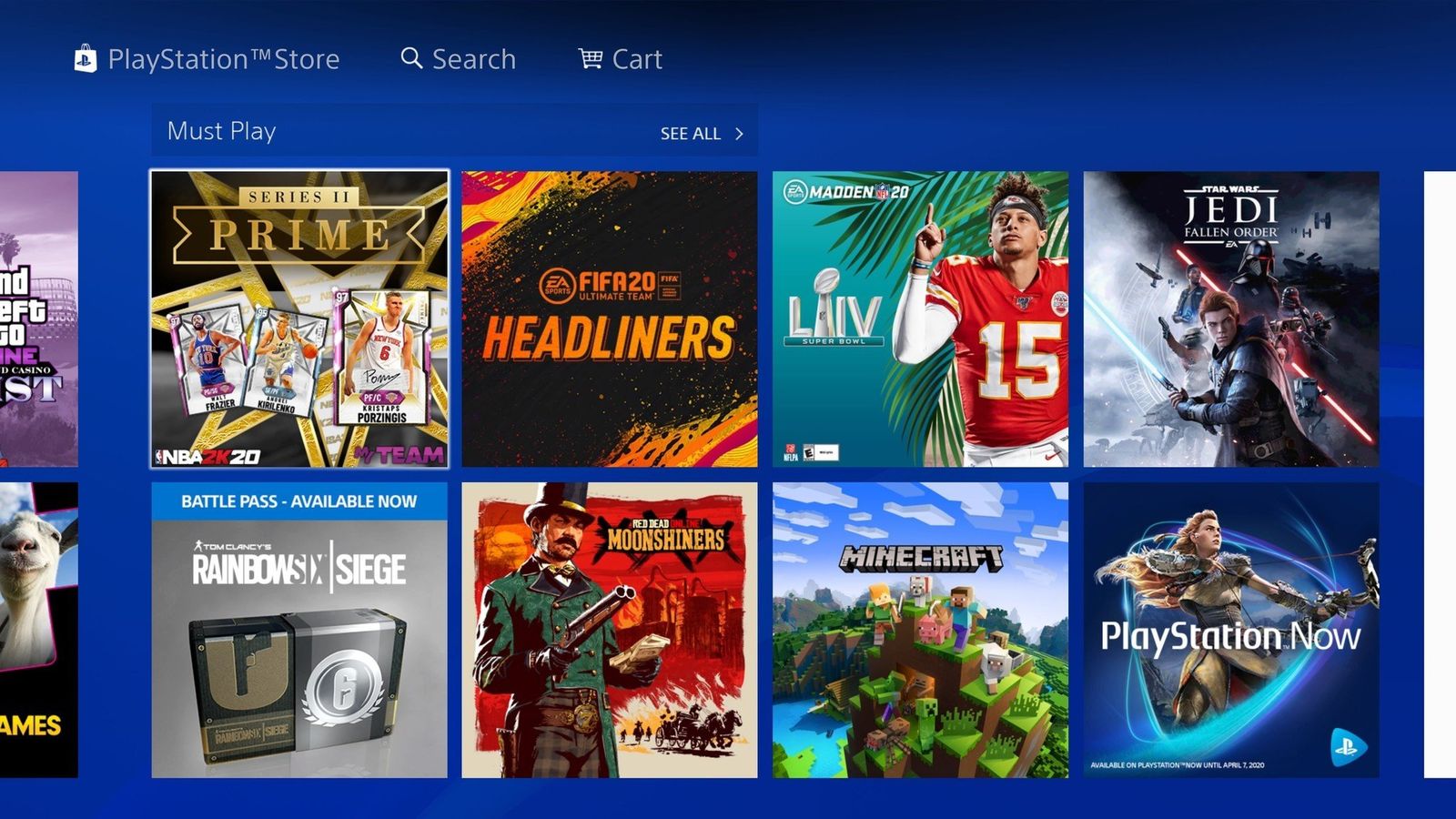 sony ps4 play store