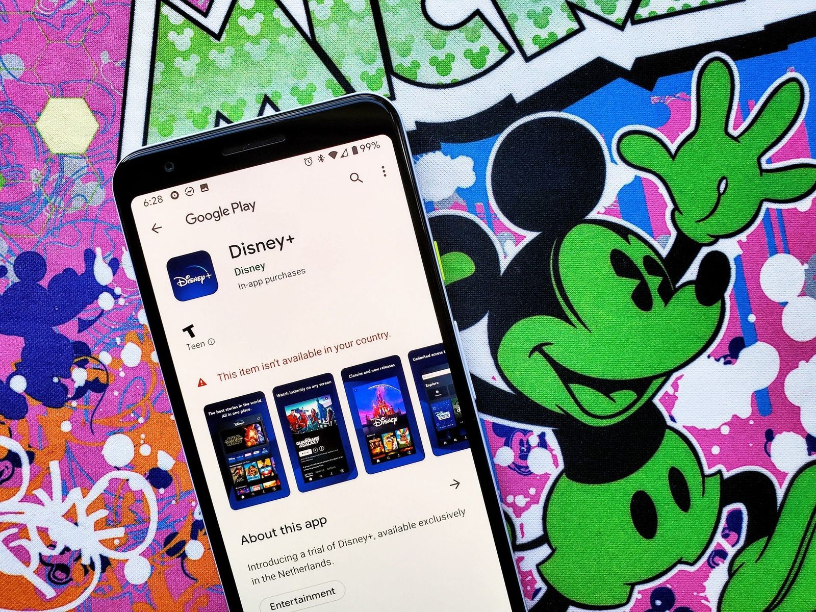 Disney Plus in Google Play
