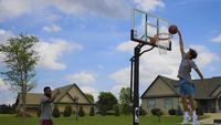 Practice your free throws with these basketball hoops
