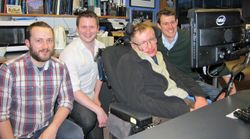 Stephen Hawking uses SwiftKey