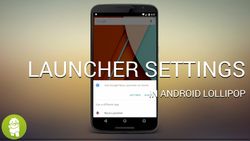 Changing the default launcher in Android Lollipop