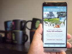 The LG G5 gets 360-degree wallpapers