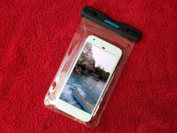Add protection to even waterproof phones with a waterproof smartphone pouch