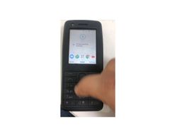 This is apparently a Nokia feature phone running Android