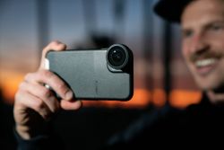 Moment has a new 14mm fisheye lens you can snap onto your phone