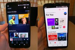 Comparing Amazon Music to Apple Music on Android