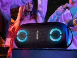 The Soundcore Rave Bluetooth speaker gives you a light show at $50 off
