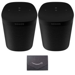 Buy two Sonos One SL speakers discounted to $259 and get a $10 gift card free
