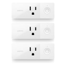Connect appliances all over the house with 3 Wemo Mini smart plugs for $58