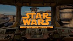 Tales From the Galaxy's Edge trailer wields The Force and a release date