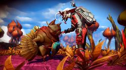 You can now adopt animal companions in No Man's Sky