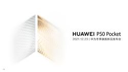 Huawei teases the P50 Pocket, a Galaxy Z Flip 3-style clamshell foldable