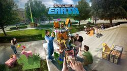 'Minecraft Earth' revealed: A look at Microsoft's ambitious AR mobile game