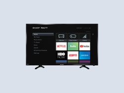 Stream your favorite shows in HD on the discounted 32-inch Sharp Roku TV