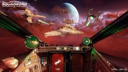 You can customize your pilots and ships in Star Wars: Squadrons