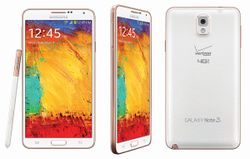 Verizon 'rose gold white' Galaxy Note 3 pictured