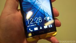 HTC UK giving away a real gold HTC One M7