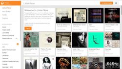 Google Play Music All Access live on the web