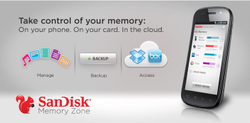 Android App Review: Sandisk Memory Zone