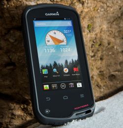 Garmin Monterra a 4-inch handheld Android GPS