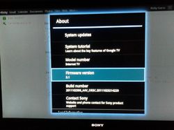 Sony Internet TV's Google TV 2.0 update pushing out now!