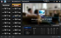 DirecTV brings NFL Sunday Ticket app to your Honeycomb Tablet
