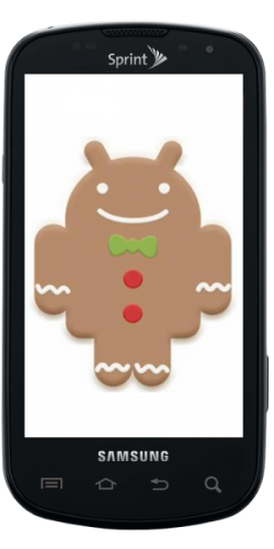 Gingerbread for the Sprint Epic 4G begins rolling out tomorrow (Nov. 9)