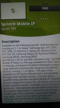 Sprint Mobile IP Relay app alludes to Samsung Galaxy S II, Samsung M930, and Kyocera Oblique
