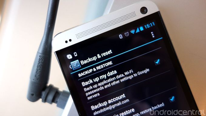 Android Wifi backup option