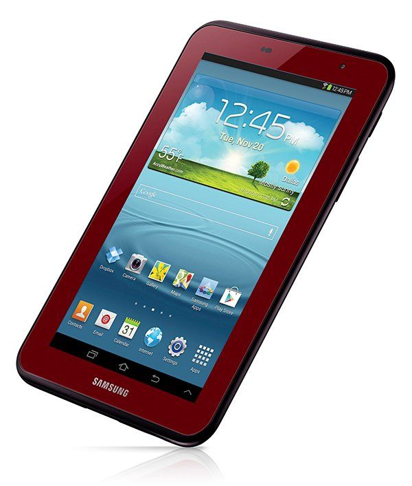 Red Galaxy Tab 2 7.0