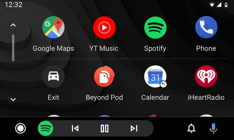 Android Auto app launcher