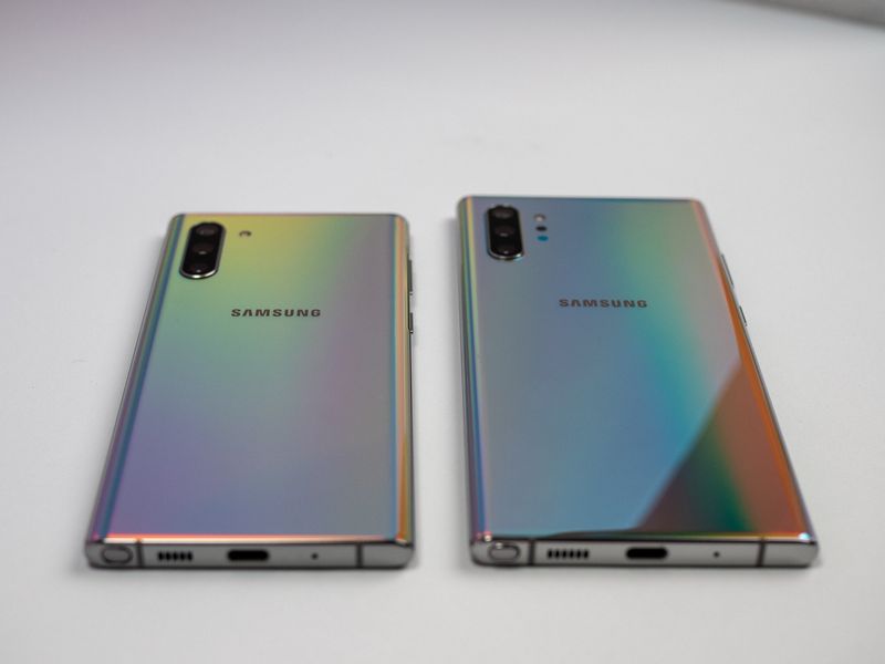 Galaxy Note 10 and Note 10+