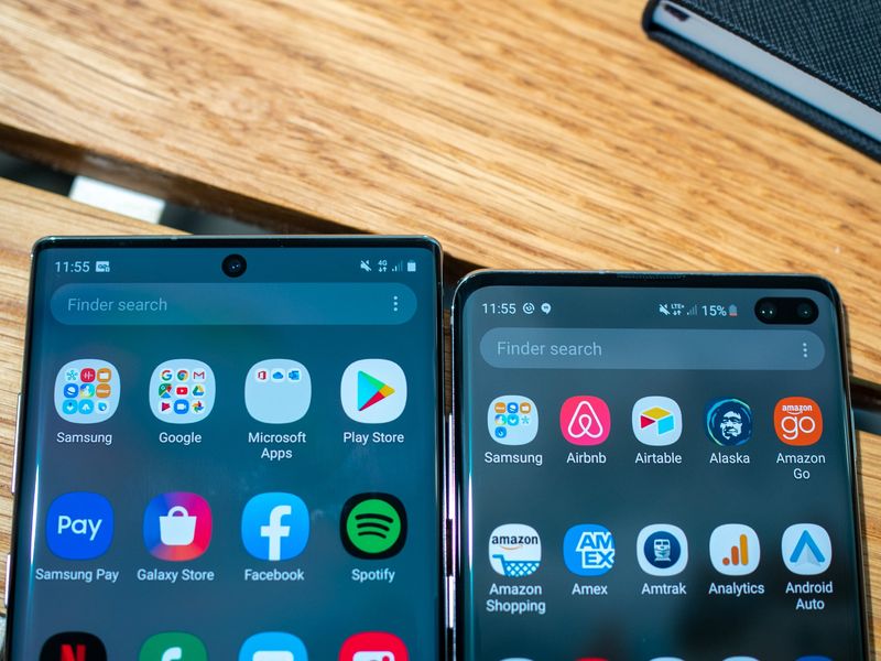 Samsung Galaxy Note 10+  and S10+