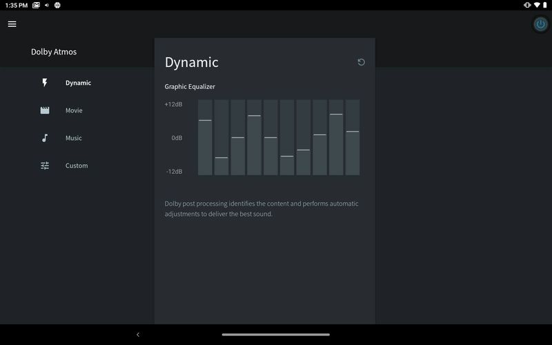 Lenovo Yoga Smart Tab Dolby Atmos App