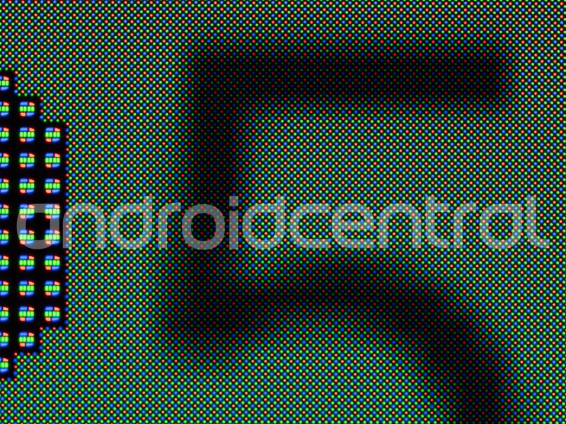 Samsung Galaxy Z Fold 3 Under Display Camera Macro Text Dense