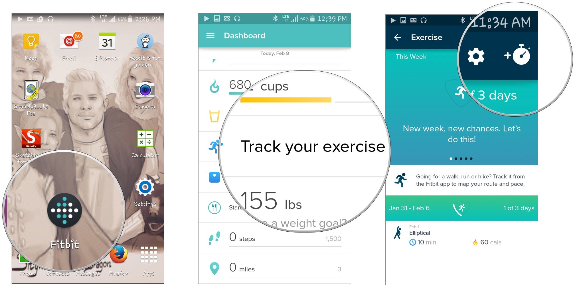 fitbit that works with android