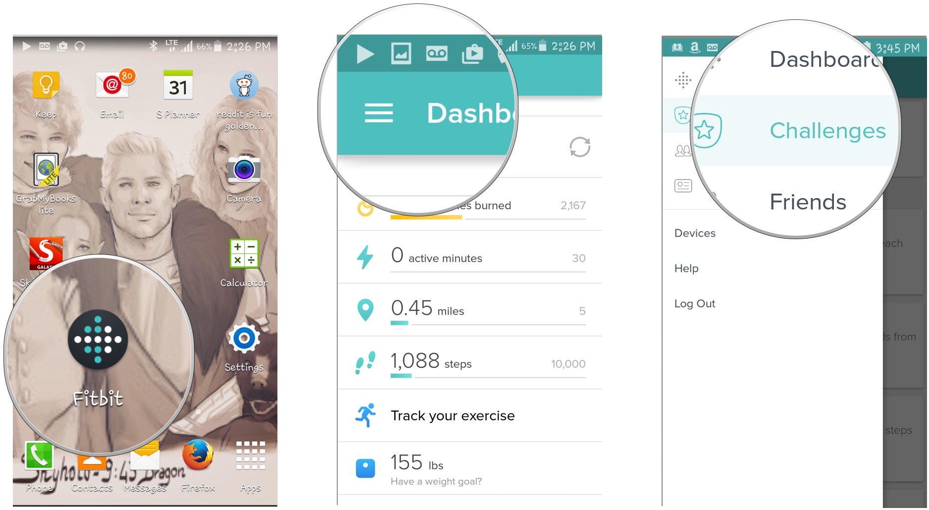 fitbit application android