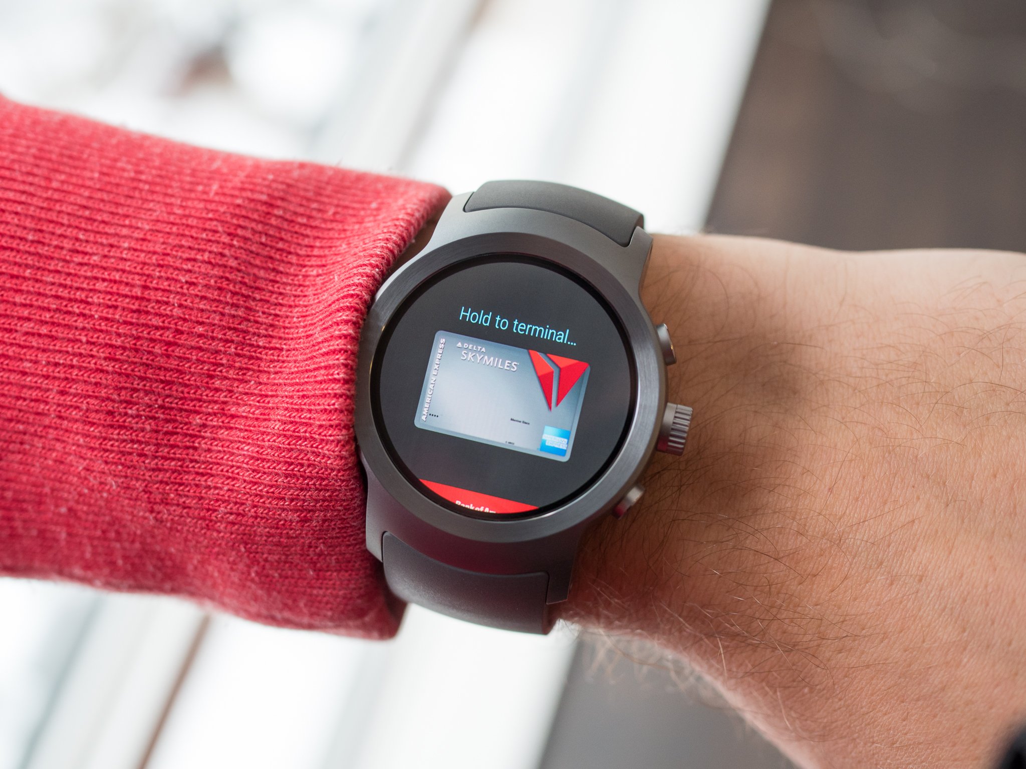 Android Pay en LG Watch Sport
