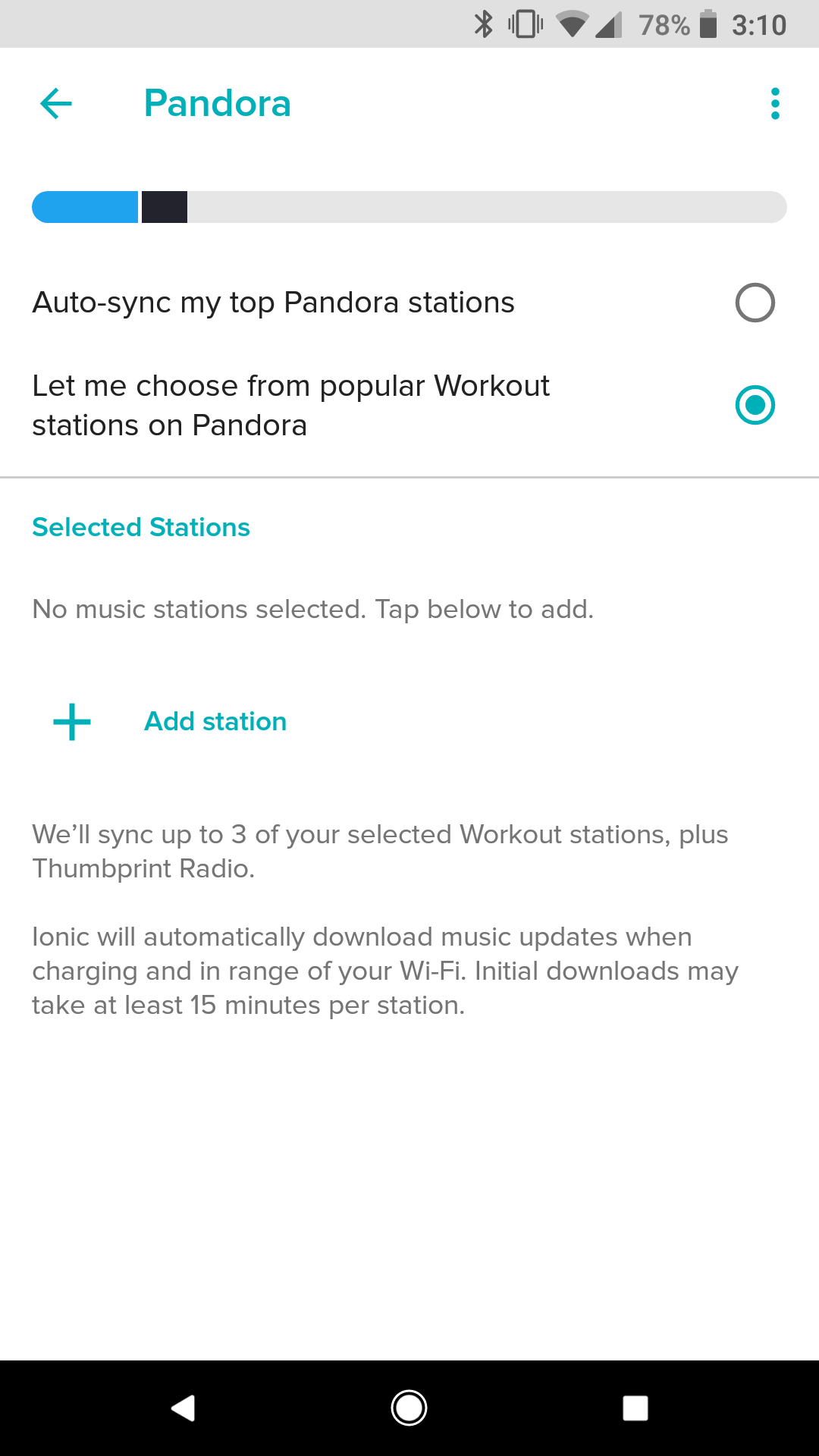 fitbit download music to versa