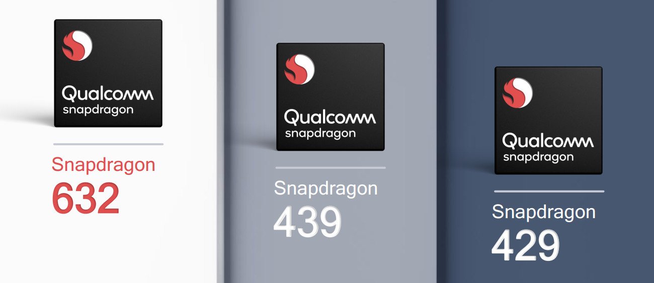 Qualcomm Snapdragon 632, 439 and 429