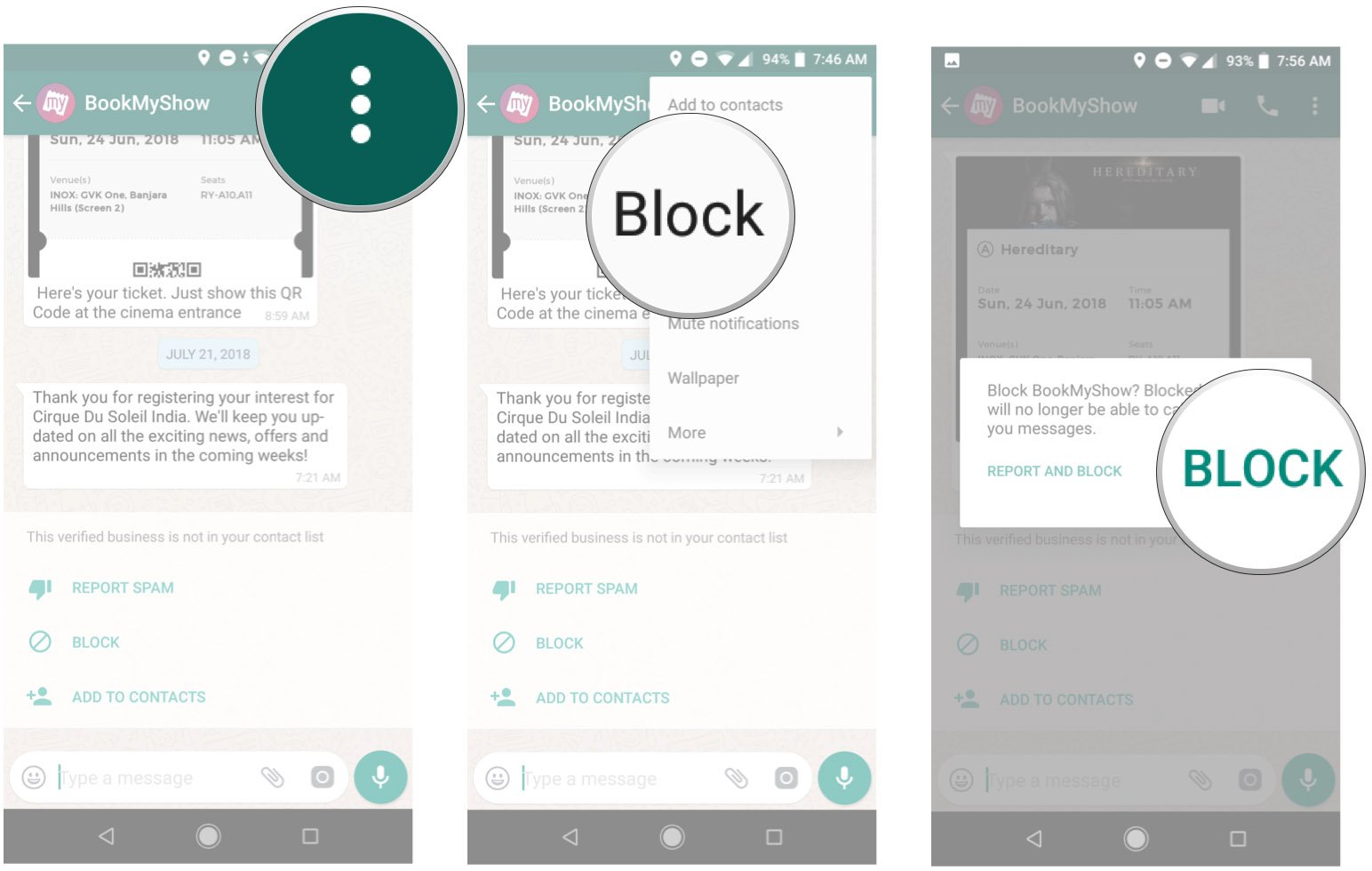 How to block businesses from sending you messages on WhatsApp