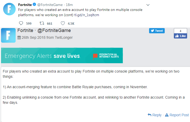 update september 26 2018 - how to delete a fortnite account on mobile