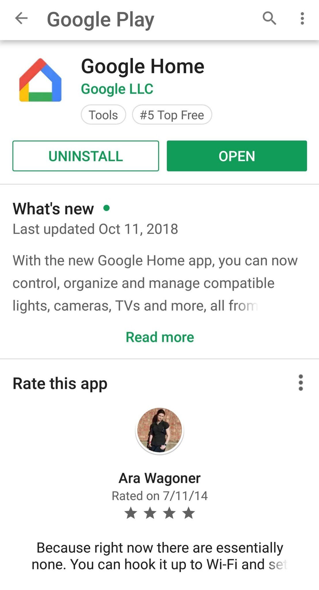 arlo android app requirements