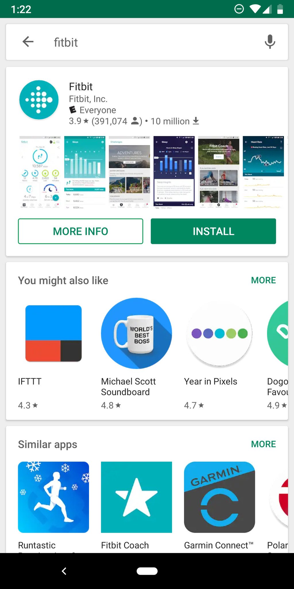 fitbit 3 app