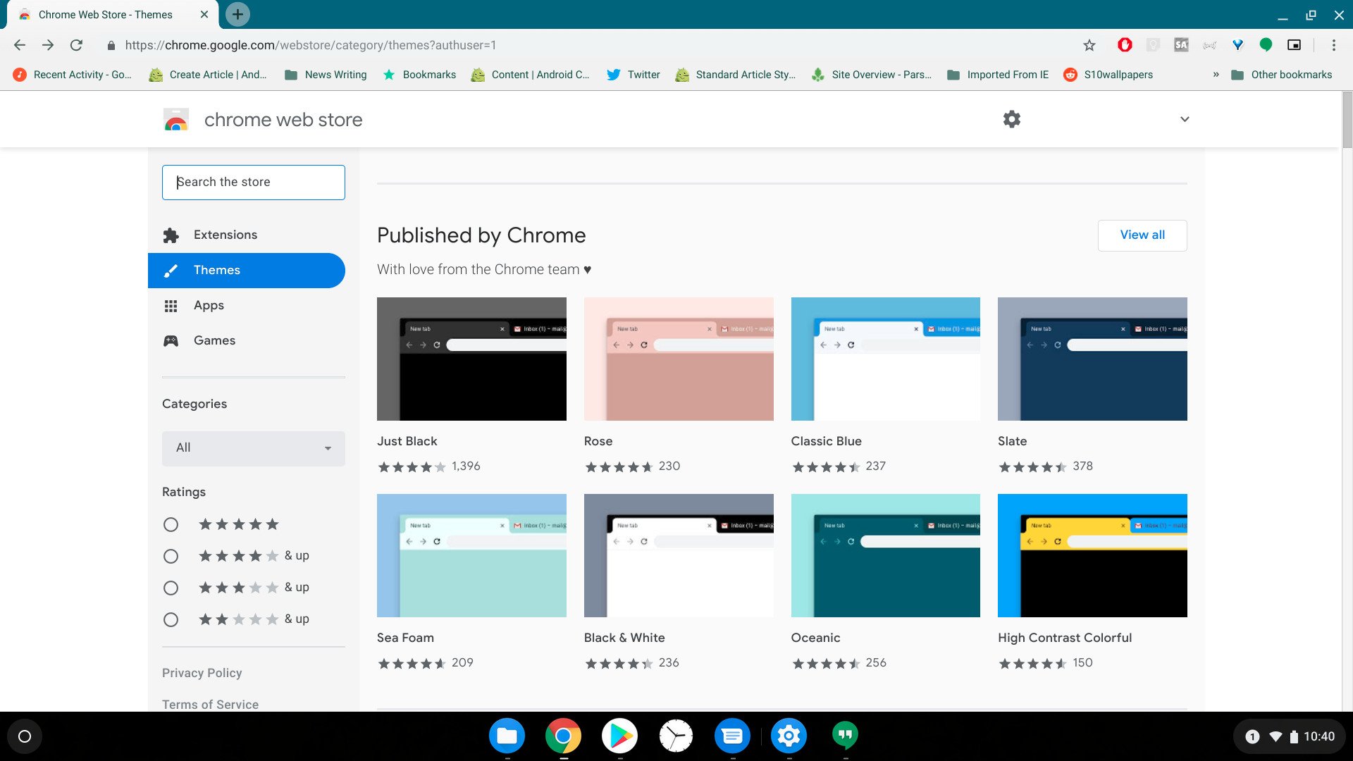 How To Theme Your Chromebook Android Central