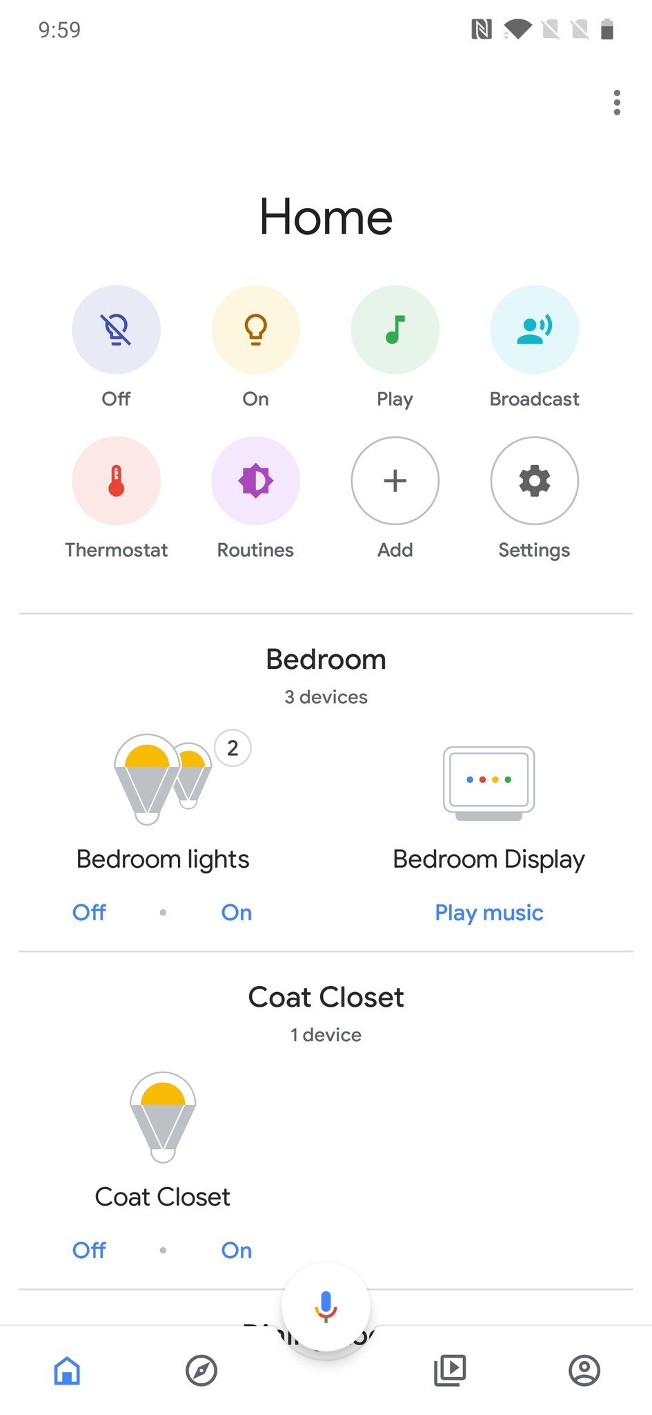 Google Home using Bluetooth 