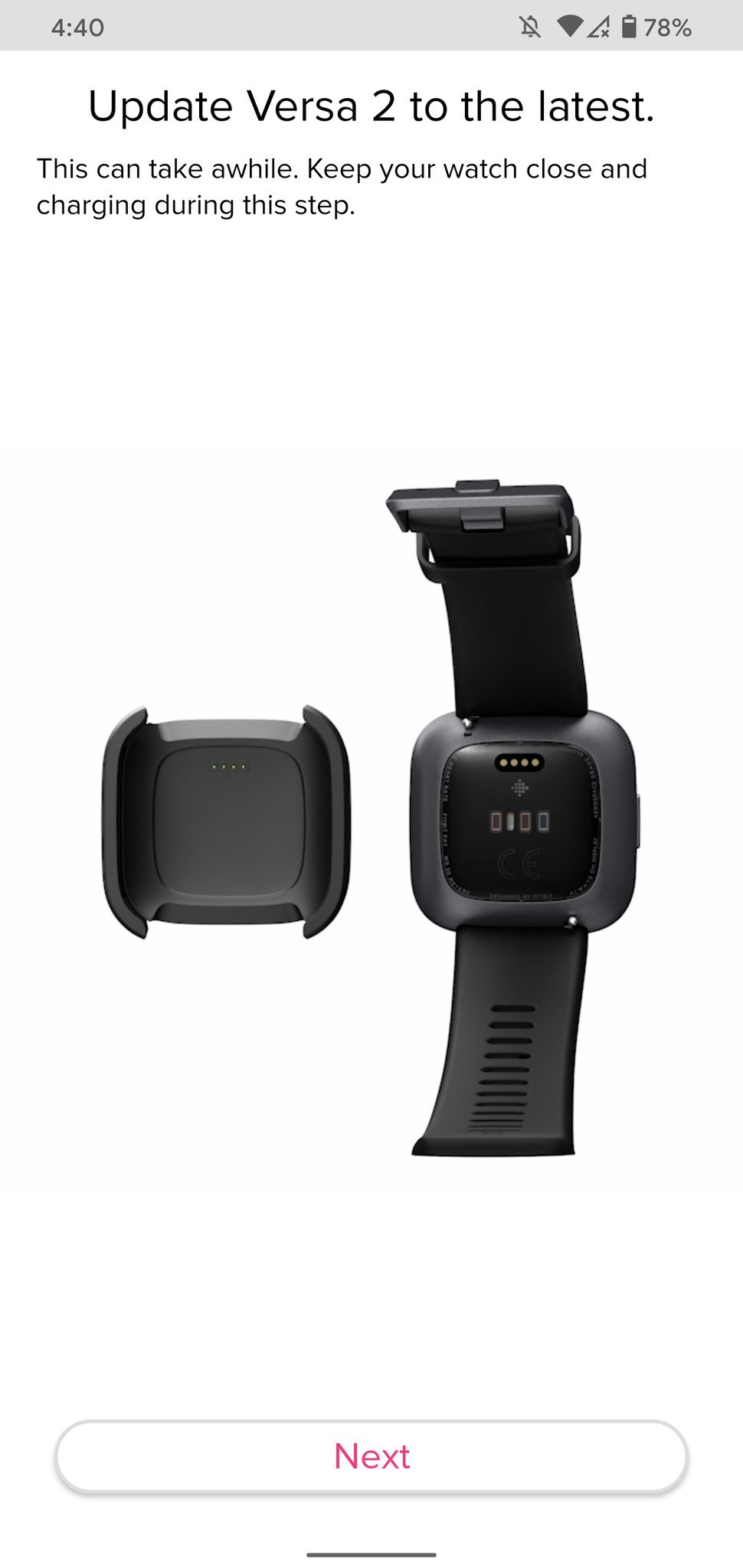 how do you pair a fitbit versa